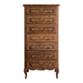 Semainier Louis XV en bois