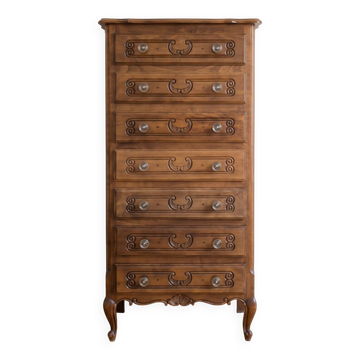 Louis XV wooden chest of drawers
