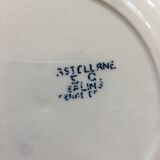 6 mismatched Iron Land dessert plates