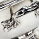 Vegetable Dish, Silver Metal Soup Tureen, Empire Style, Malmaison