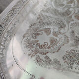 Sheffield Silver Metal Service Tray