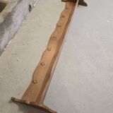 Oak pot rack and plate rack