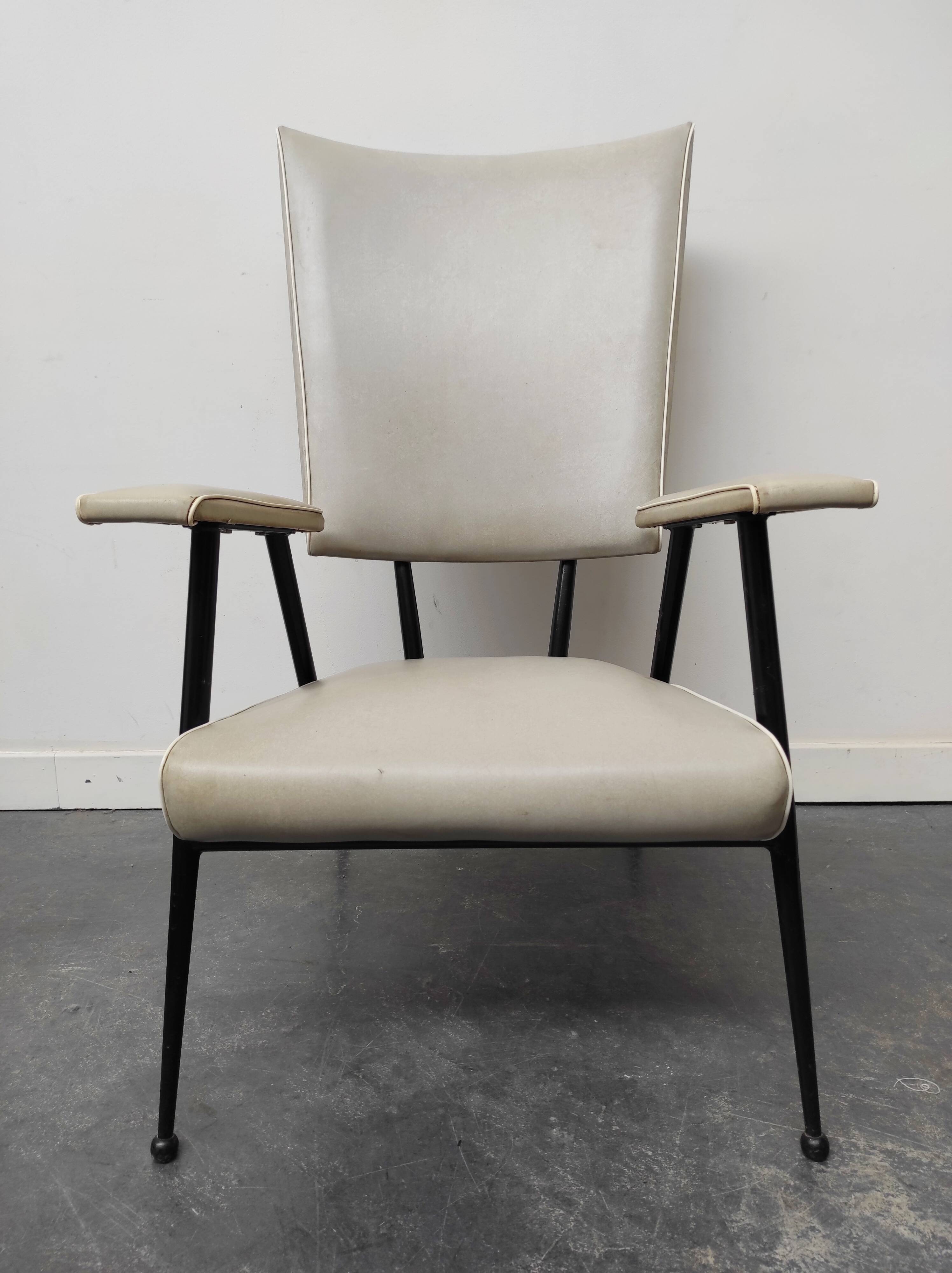 High armchair Colette Gueden 1950, Primavera