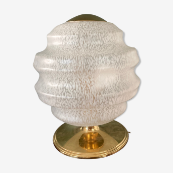 Lampe années 70 verrerie de Clichy