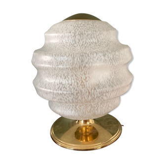 Lampe années 70 verrerie de Clichy