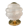 Lamp 70s glassware of Clichy
