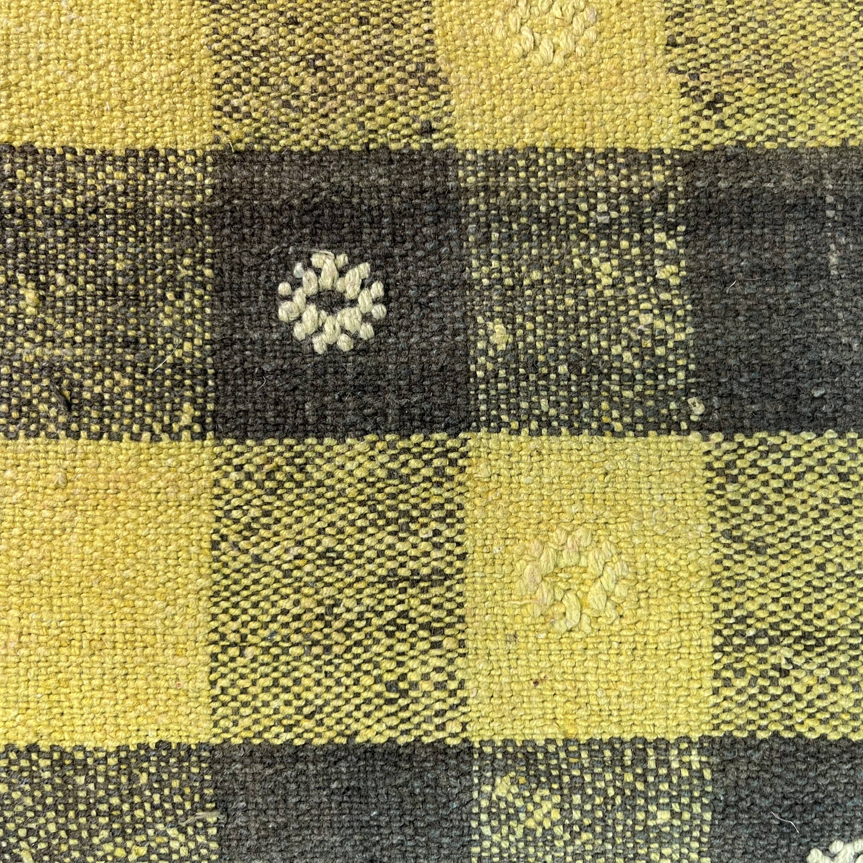 Vintage turkish kilim cushion cover, 30 x 50 cm