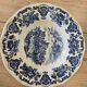12 Blue Enoch Wedgwood Royal Homes of Britain Soup Plates
