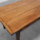 French Provincial Oak 19th century Farmhouse table with drawers, France