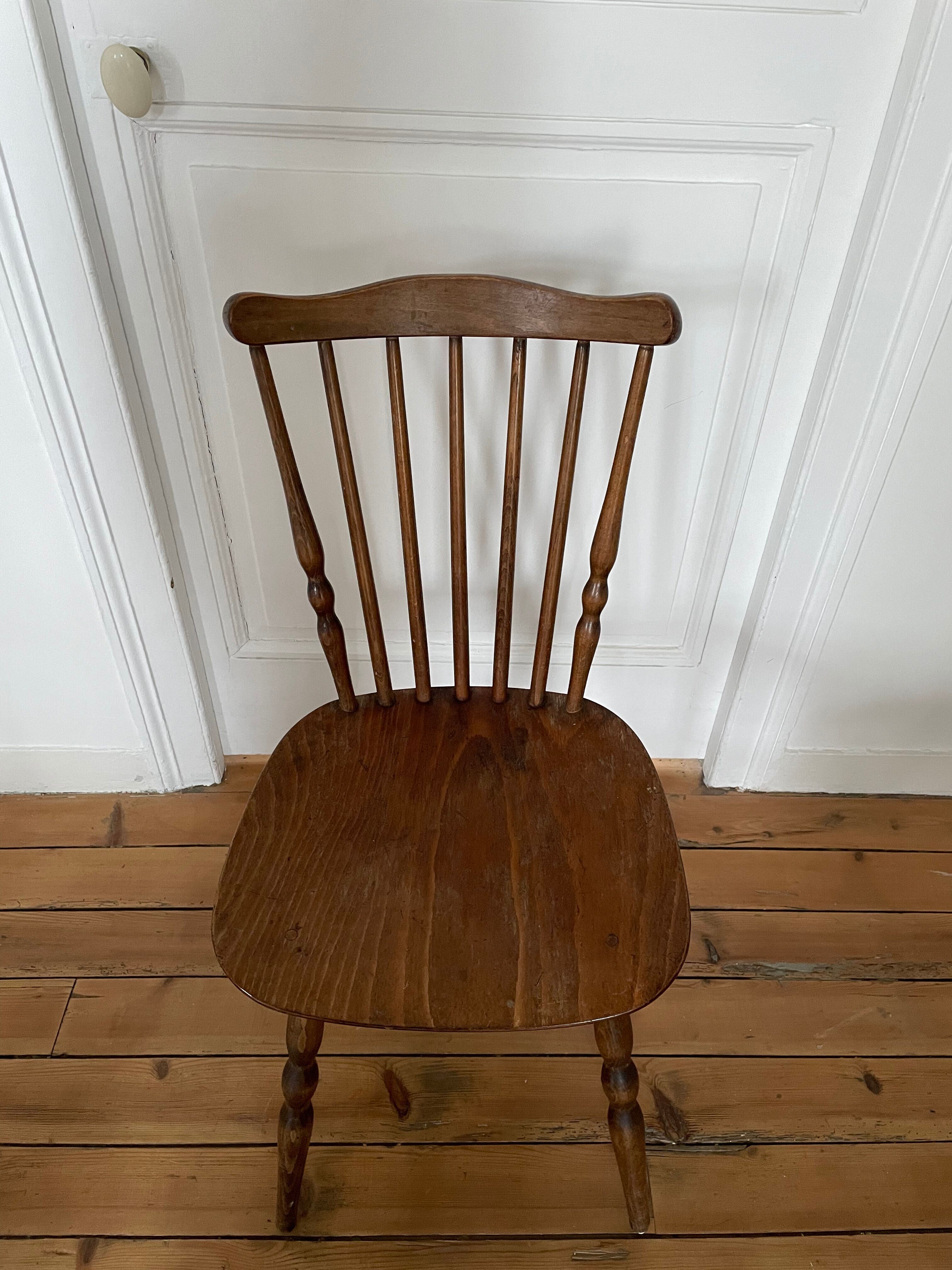 Set of 2 vintage Baumann Tacoma bistro chairs, circa 1960