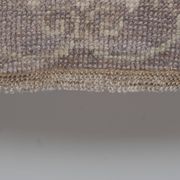 Vintage midcentury karapinar floral brown wool rug