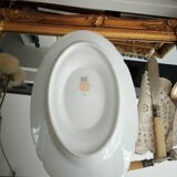 Gravy boat +2 Porcelain Raviers Limoges Lafarge / Floral Country Decor