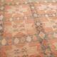 Peach Vintage Moroccan Rug 200 x 298 cm - Berber Wool Rug - Handmade Rug