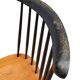 Scandinavian Fanett horseshoe chair with 7 rungs