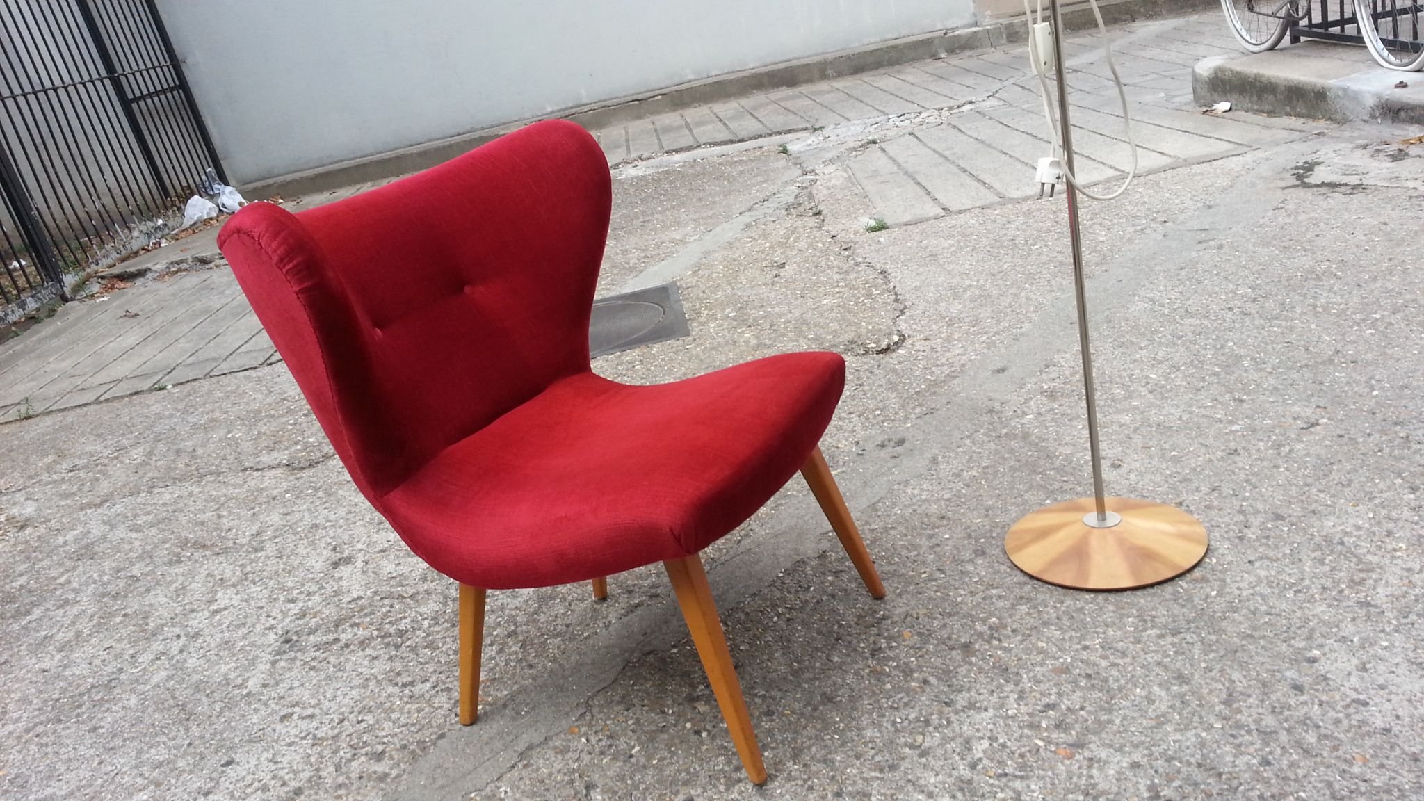 Canapé sofa cocktail années 50 sculptural