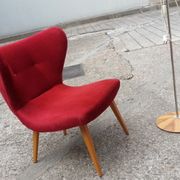 Canapé sofa cocktail années 50 sculptural