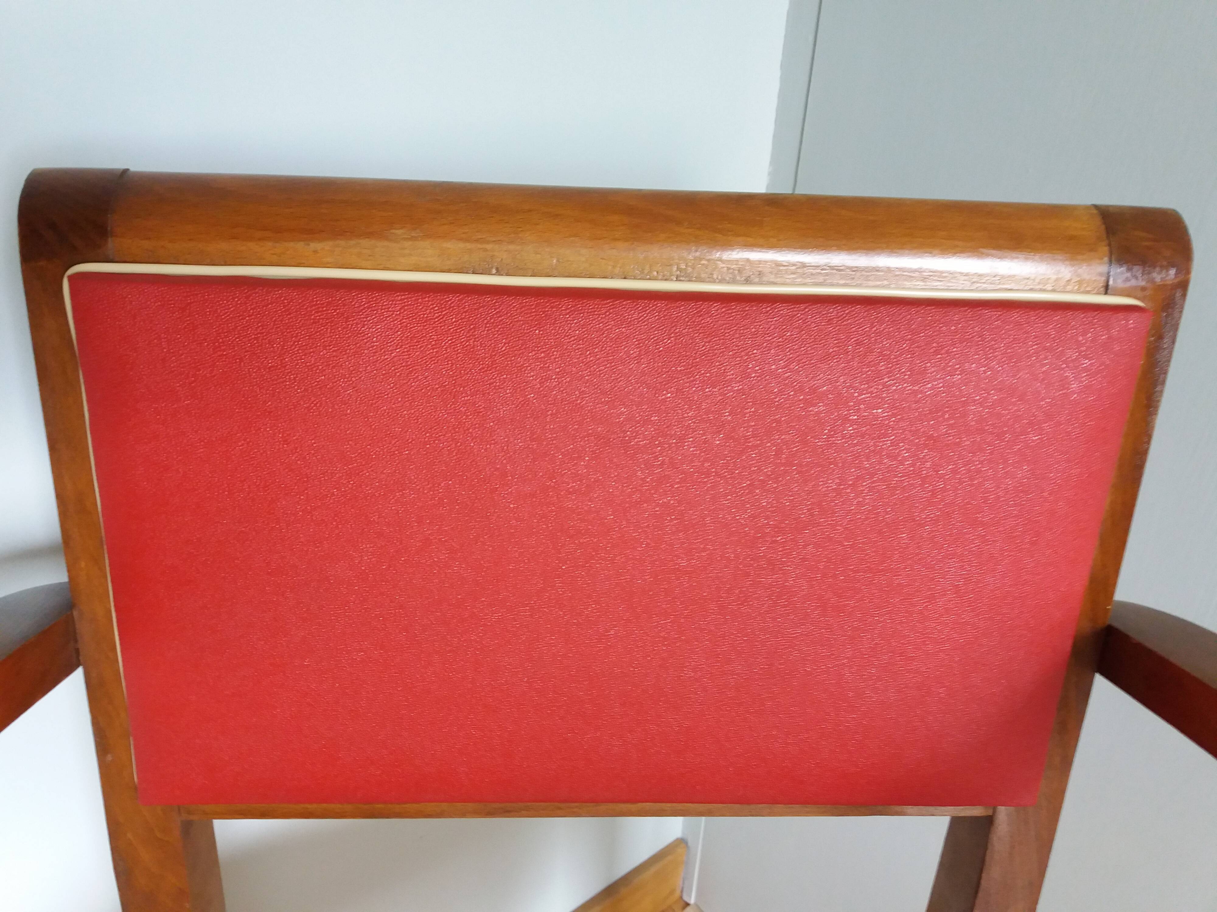 Fauteuil bridge années 50 60