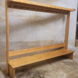 Kindergarten bench locker room
