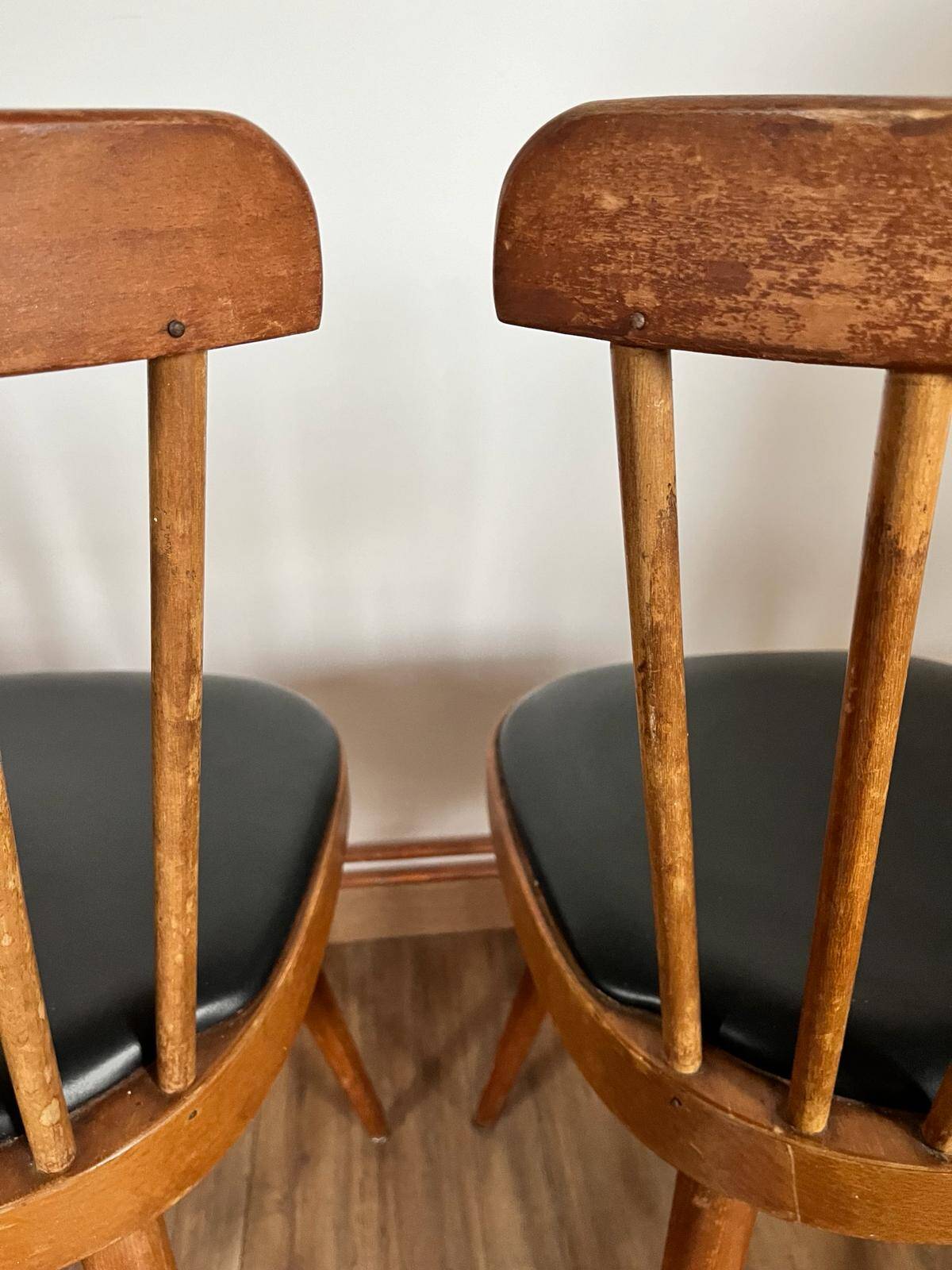 Set of 4 BAUMANN model 740 chairs