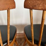 Set of 4 BAUMANN model 740 chairs