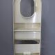 Mid-century Guzzini plastic bathroom shelf, Italy, 1970s
