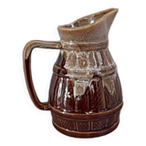 Pichet barrique en grès