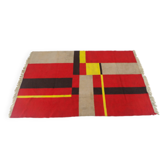 Tapis Bauhaus, Tchécoslovaquie, années 1940