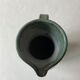 Vintage celadon ceramic pitcher