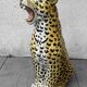 Large ceramic leopard sculpture, Italy, 1960s