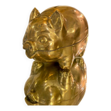Brass piggy bank