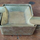 Set of 5 brass ashtrays