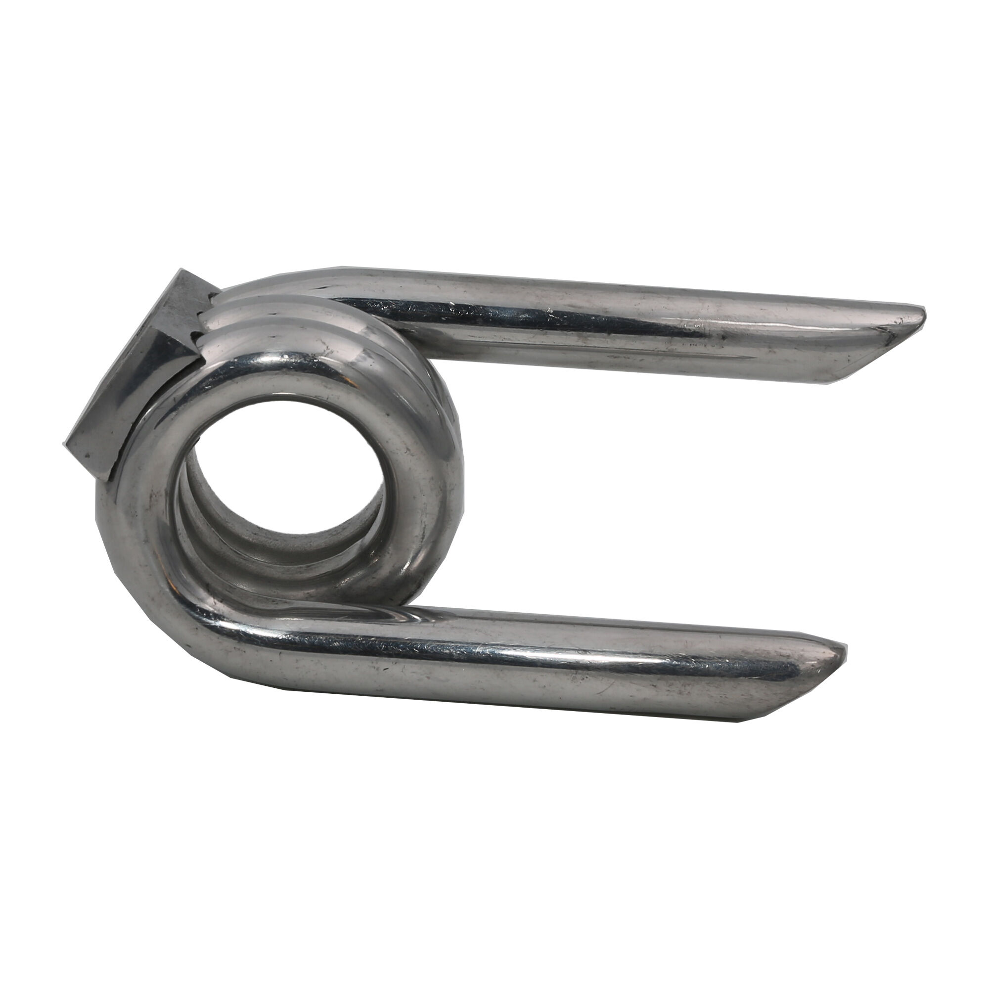 Vintage Chrome Barbed Wire Coathanger