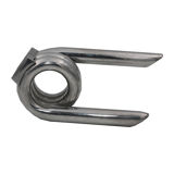 Vintage Chrome Barbed Wire Coathanger