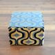 Table d’appoint / Pouf design Italien vintage 1970s