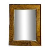 Old rectangular mirror, patinated, 1900, 55 cm