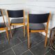 4 chaises scandinave des années 60