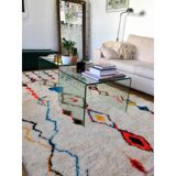 Colorful Berber carpet 245x140cm