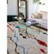 Colorful Berber carpet 245x140cm