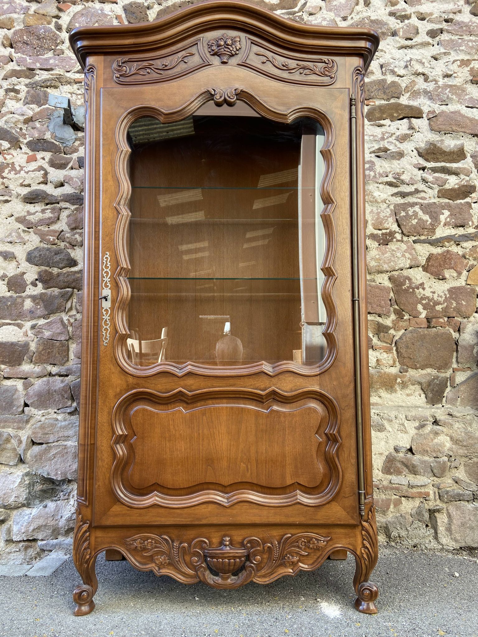 Louis XV display cabinet