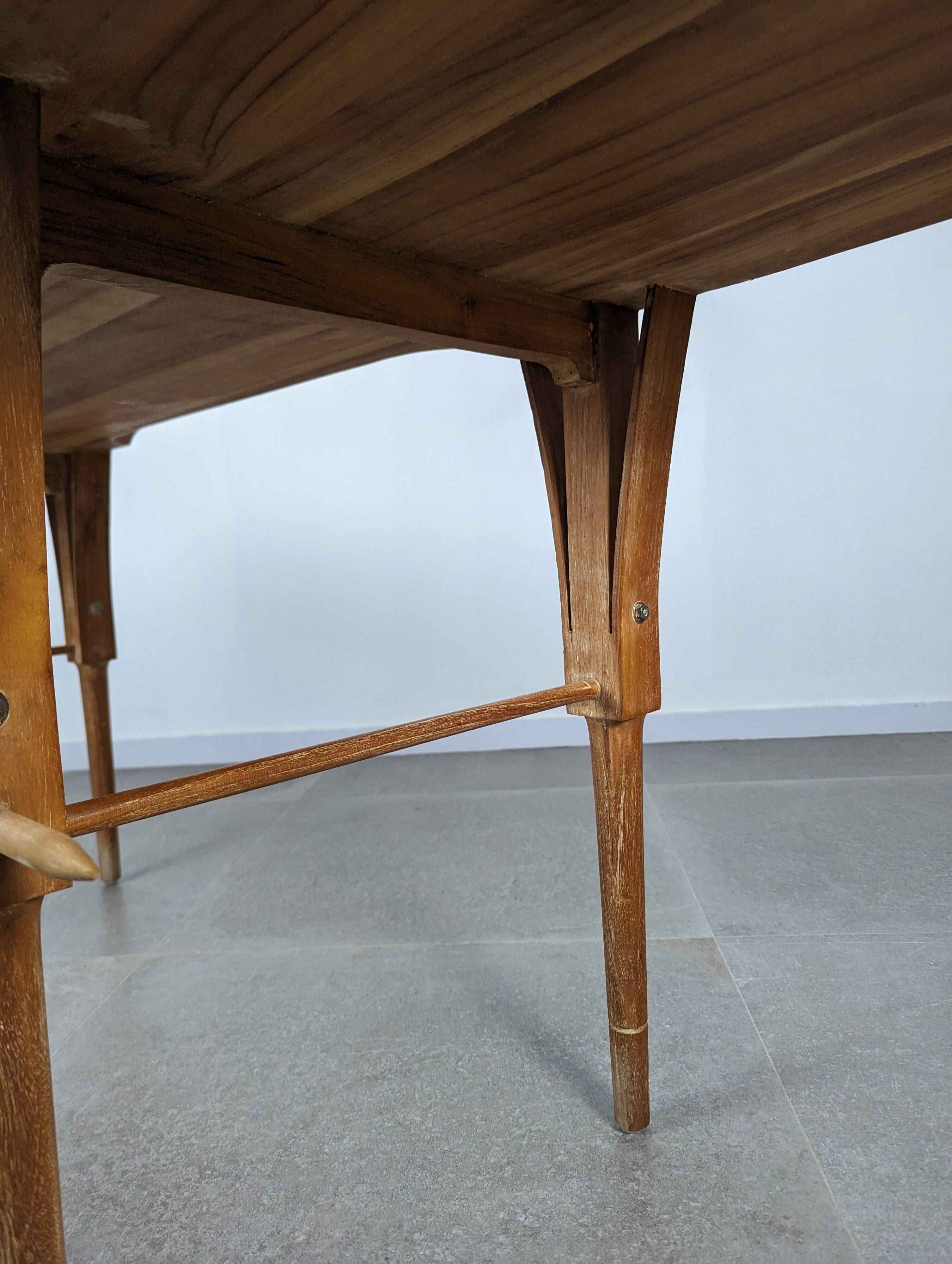 Danish desk table by Sven Ellekaer 1960s