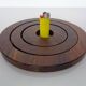 Danish Rosewood Coasters, 1960s, Set of 3