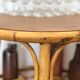 1960s/70s rattan rolling bar/serving cart