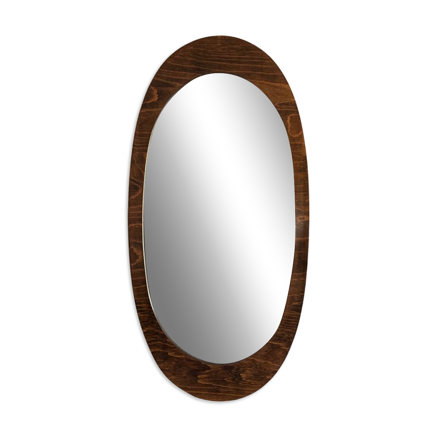 60s mirror in Italian wood