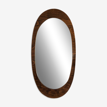 60s mirror in Italian wood