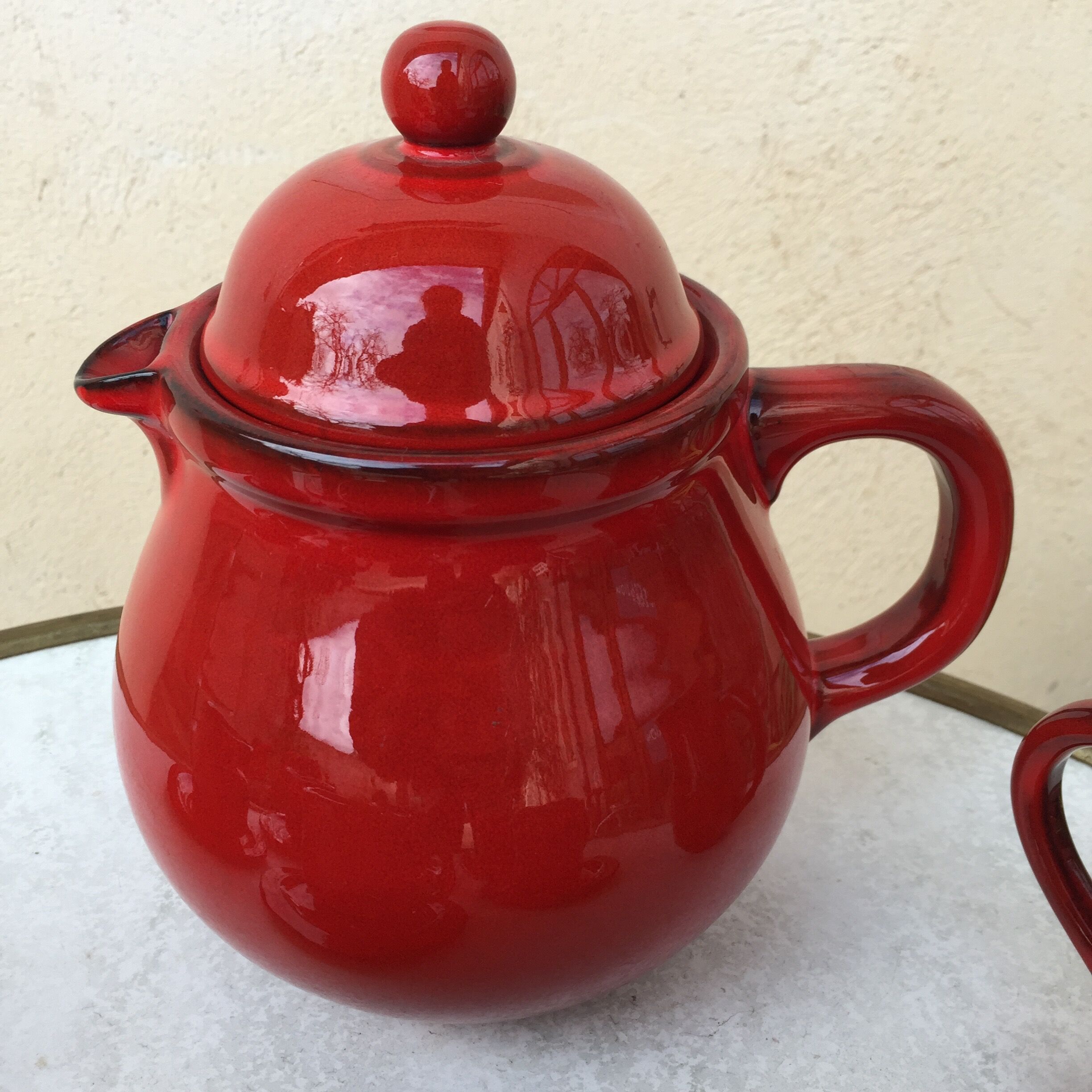 Coffee service signed Elchinger from the 1970s.