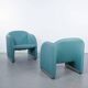 Chaise Ben bleu vert – Pierre Paulin – Artifort