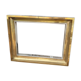 Brass frame fireplace