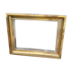 Brass frame fireplace