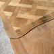 Table à manger Louis XV extensible XVIIIème rénovée en chêne massif 230cm
