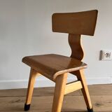 Vintage Montessori children's chair